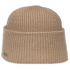 Шапка SEEBERGER арт. 18236-0 TURN-UP BEANIE (песочный), размер UNI