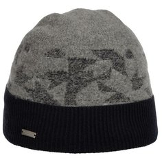 Шапка SEEBERGER арт. 18202-0 TURN-UP BEANIE (синий), размер UNI