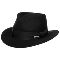 Шляпа SEEBERGER арт. 70441-0 FELT FEDORA (черный), размер 57