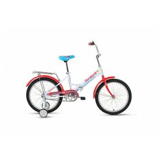 Велосипед FORWARD TIMBA 20 (20" 1 ск. рост 13" скл 2020-2021, белый