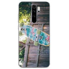 Силиконовый чехол "Хобби скейт 3" на Xiaomi Redmi Note 8 Pro / Сяоми Редми Нот 8 Про Case Place