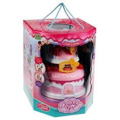 Folin кукольный домик Surprise Cake 200659311, розовый