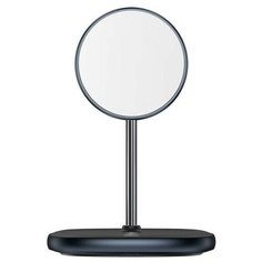 Беспроводное зарядное устройство Baseus Swan Magnetic Desktop Bracket Wireless Charger, цвет Черный (WXSW-01)