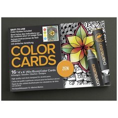 Раскраска- склейка для маркеров Chameleon Zen/ Дзэн CC0103