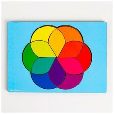 Головоломка "Колористический круг" 4276201 Лесная мастерская