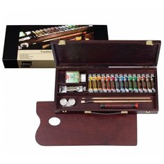 Royal Talens Набор масляных красок Rembrandt Традиционный - деревянный короб