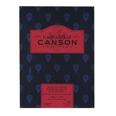 Canson Альбом для акварели "Heritage" 300г/м2 23x31см 12л Satin склейка