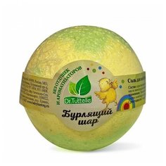Dr. Tuttelle Соль для ванн Бурлящий шар без отдушек, 120 г