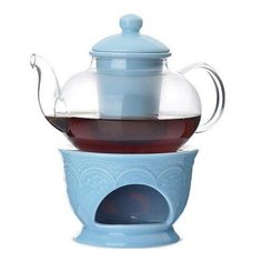 Заварочный чайник 600мл сито/подст подогрев Loraine 27567 KSMB-27567