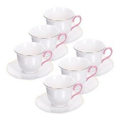 Чайный сервиз 12пр 220мл Нежность LORAINE 26643 KSMB-26643