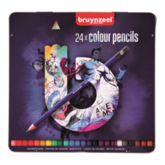 Sakura Набор цветных карандашей "Bruynzeel" 24шт синяя упаковка