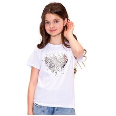 Футболка N.O.A., размер 104 (30), белый NOA