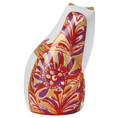 Скульптура. Императорский фарфоровый завод. Кот сидящий "Мурка". 9.3 см.