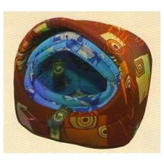 Домик-лукошко полукруглый дкошек №2 (M) вака (мех) (2 шт)