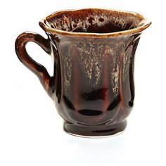 Чашка чайная "Ажур", 250мл (керамика, глазурь), Белая Обезьяна