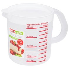 Кувшин мерный COOK с крышкой 1л Decor