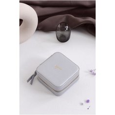 Шкатулка для украшений S-105-TUR серый Ismat Decor