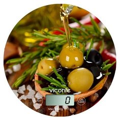 Кухонные весы Viconte VC-520 оливки