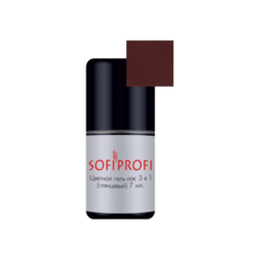 Гель-лак 3 в 1 Sofiprofi цветной 3 в 1, 7 мл, 3