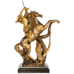 Статуэтка Георгий Победоносец Бронза Bogacho