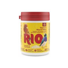 Рио Витаминно-минеральные гранулы для канареек, экзотов и других мелких птиц, 0,120 кг (18 шт) RIO