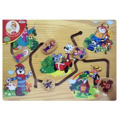 Лабиринт. Герои союзмультфильма 35*25см. Играем вместе