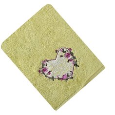 Полотенце МОНИКА-1 зеленое Хлопок 80%/Модал 20%, 50х90, Зеленый Tana