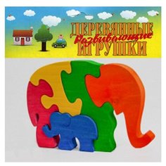 Два слона. Деревянный пазл-конструктор. АНДАНТЕ