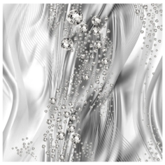 Обои 71119 ГТФ5Э Диамант флиз гор.тис 1,06*10м бел-чер Гомельобои