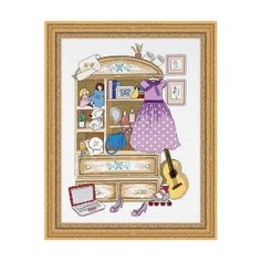 Набор для вышивания Риолис 1373 Шкафчик для девочки