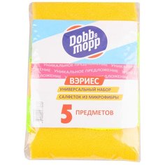 Салфетки из микрофибры «Вэриес»; Dobb&Mopp; 5 шт/упак.