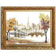 Набор для вышивания Конёк 8409 Осень в Париже