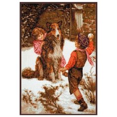 Набор для вышивания Палитра 07.002 Первый снег