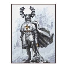 Набор для вышивания Палитра 07.012 Рыцарский замок