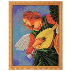 Набор для вышивания Кроше В-603 Музицирующий ангел. Терцо Радуга бисера