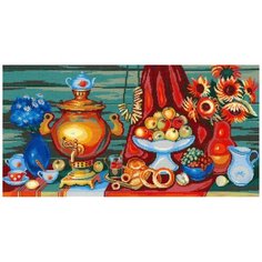 Набор для вышивания Нитекс А-0023 Чаепитие Nitex