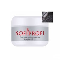 Гель цветной (мерцающий блестящий) №9 Sofi Profi (5 гр) Sofiprofi