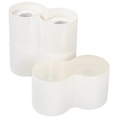 Контейнер для туалетной бумаги с крышкой 25*12,9*12,9 см Iseto