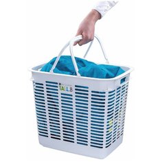 Kokubo / Корзина для белья со складными ручками 44*31,5*39 см