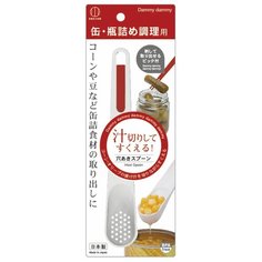 Ложечка шумовка + шпажка 2 в 1 19*3*2,5 см Kokubo
