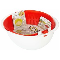 Набор Миска 3.2 л + дуршлаг 28,5*27*13 см Akebono