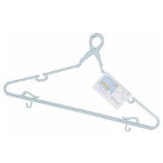 Вешалка плечики с системой фиксации 49,5*26,5*1 см Kokubo