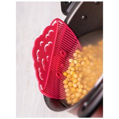 Мини дуршлаг с фиксацией на борт кастрюли 13.3*11.2*3.2 см AKEBONO