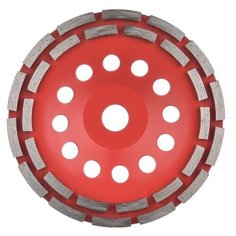 Чашка алмазная шлифовальная Сегмент RedChili 180 мм Vertex Tools