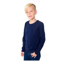 Фуфайка для мальчиков N. O. A. арт 10633-2, цвет: темно-синий, р.152 NOA