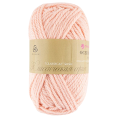 Пряжа Пехорка Осенняя, 25 % шерсть, 75 % акрил, 200 г, 150 м, 5 шт., 68 чайная роза