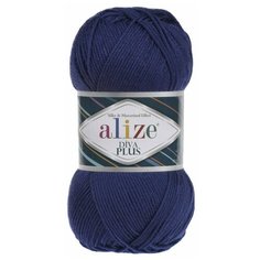 Пряжа Alize Diva Plus, 100 % акрил, 100 г, 220 м, 5 шт., 360 электрик