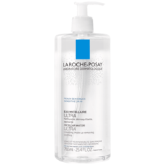 La Roche-Posay мицеллярная вода для чувствительной кожи лица и глаз Ultra Sensitive, 750 мл