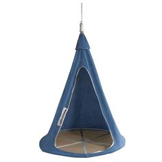 Подвесное кресло-кокон KETT-UP 140 см, джинс темный