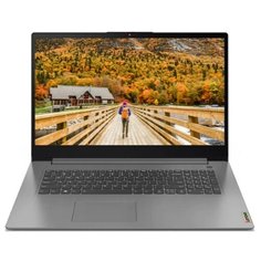 17.3" Ноутбук Lenovo IdeaPad 3 17ALC6 (1920x1080, AMD Ryzen 5 2.1 ГГц, RAM 8 ГБ, SSD 512 ГБ, без ОС), 82KV004DRK, серый